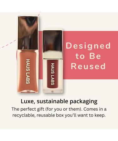 Haus Labs PHD Hybrid Innovation Plumping Lip Glaze Duo - Honey Shimmer Full Size & Persimmon Mini - Buy Online on GoSupps.com