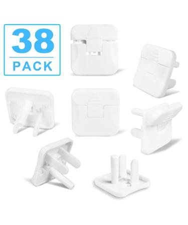 38-Pack Babepai Outlet Covers - Child Proof Electrical Protector - Improved Baby Safety Plug Covers - White - Buy Online on GoSupps.com