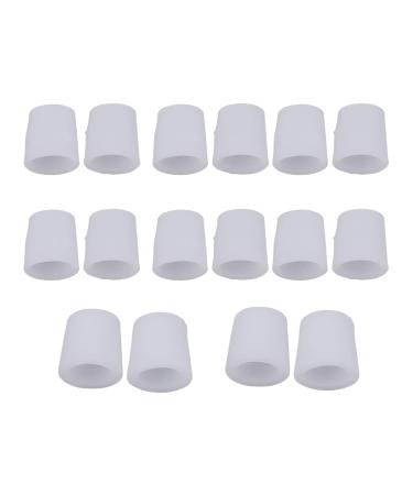 Silicone Toe Protectors - 8 Pairs Soft Gel Toe Sleeves for Pain Relief | Ideal for Corn & Blisters - Buy Internationally - Buy Online on GoSupps.com