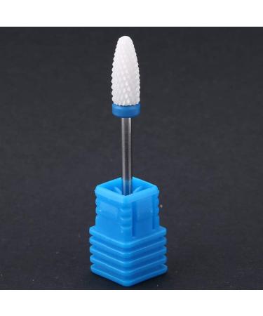 Ceramic Nail Drill Bits Professional Manicure Drill Bits Ceramic Burr Podiatry Thick Nails Grinding Head for Manicure Pedicure Cuticle Gel Nail Polishing Blue(Corn Head) - Buy Online on GoSupps.com