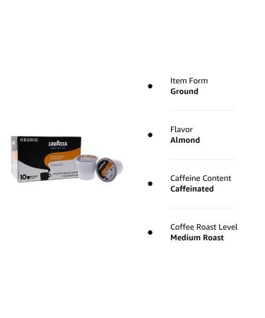 Gran Aroma Medium Roast Coffee Pods by Lavazza - 10 Packs (0.34 oz each) - Buy Online on GoSupps.com
