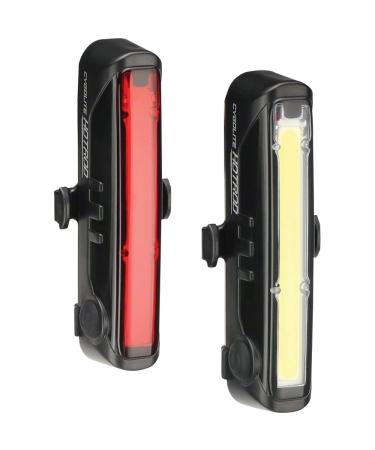 Cygolite Hotrod 110 Lumen Front Light & Hotrod 50 Tail Light USB Rechargeable Bike Light Combo Set,Compact,HR-110-50