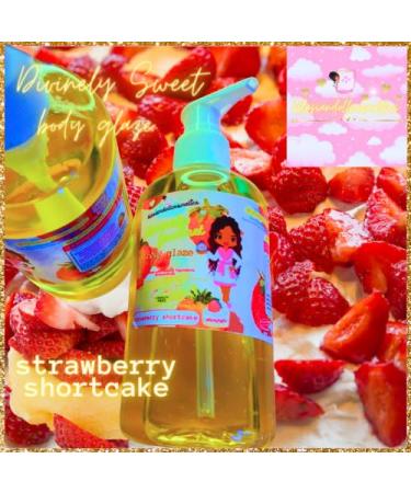 Natural Strawberry Shortcake Body Nectar & Glaze | Moisturizing Body Oil for All Skin Types - Buy Online on GoSupps.com