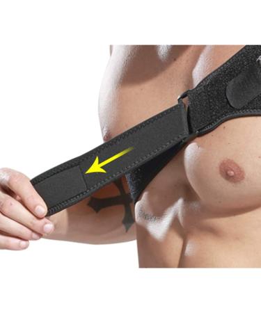 Exceart Adjustable Shoulder Heating Wrap - Thermal Support Brace for Pain Relief & Posture | Perfect for Sports & Fitness - Buy Online on GoSupps.com