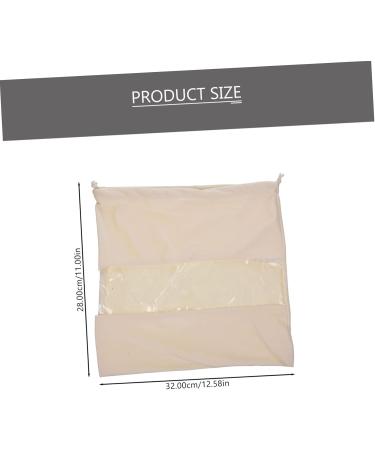 NOLITOY Hair Dryer Storage Bag Travel Hair Dryer Low Wattage Hairdryer Multi-use Bag Handbag Beam Port 32x28x0.6cm Beige - Buy Online on GoSupps.com