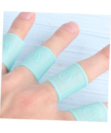 Buy FRCOLOR 8 Pcs Thumb Splint Brace Kit - Silicone Golf Finger Sleeves & Support Gloves for Sports & Work - Finger Protectors for Pain Relief - M Blue - Buy Online on GoSupps.com