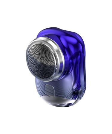 Dewedrt Portable USB Electric Travel Shaver for Men Pocket Electric Shaver Beard Trimmer Digital Display (A)