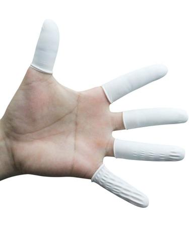 Skingwa Latex finger cots thick fingertips protective 200g APPR260pcs 200g Appr260pcs - Buy Online on GoSupps.com