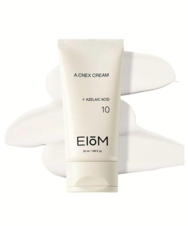 EIOM A.CNEX Hydrating Acne Cream for Sensitive Skin Lightweight Moisturizer for Oily & Acne Prone Skin Azelaic Acid Niacinamide Heartleaf Probiotic Barrier Complex Fragrance-Free 50ml