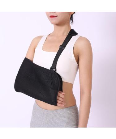Adjustable Arm Sling for Shoulder Support - Breathable Elbow Brace & Comfortable Neck Wrist Relief - Ideal for Sleeping & Recovery - Buy Online on GoSupps.com