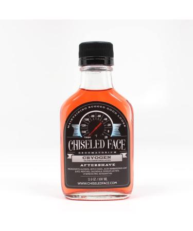 Cryogen - Ultra High Menthol Aftershave Splash By Chiseled Face Groomatorium - Handmade Small Batch Luxury Grooming Products