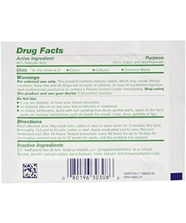 Curad Mediplast Corn Callus & Wart Remover - 2 Pads - Buy Online on GoSupps.com