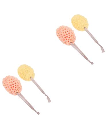 Didiseaon 4 Pcs Bath Ball Hydrophilic Polyurethane Baby Greece Skin Friendly