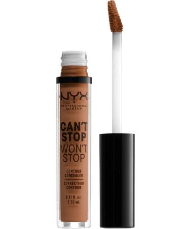 NYX Professional Makeup Can'T Stop Won'T Stop Full Coverage Concealer -Warm Caramel 0.025 kg