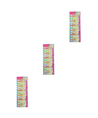 CLISPEED 36 pcs toothbrush boy bristles toddler