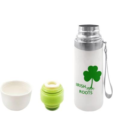 Irish Shamrock Roots Insulated Water Bottle 19 OZ Stainless Steel Travel Mug For Drink Sports Camping Hiking Outdoors - Buy Online on GoSupps.com
