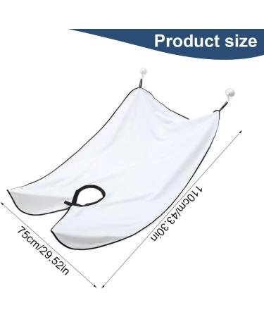 Eihi Beard Apron - Non-Stick Shaving Cloak with Suction Cups | Ideal Gift for Men - Buy Online on GoSupps.com