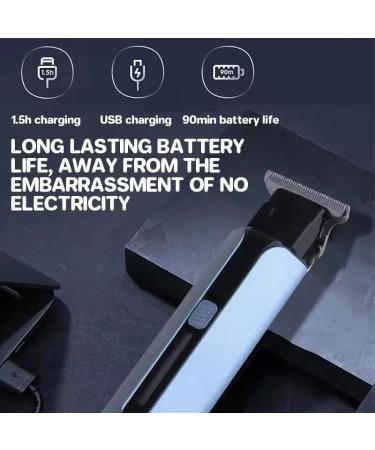Men's Professional Electric Hair Clipper & Beard Trimmer Set | Cordless Grooming Tool for Precision Cutting - International Shipping Available - Buy Online on GoSupps.com