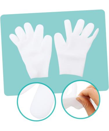 minkissy 1 Pair Moisturizing Gloves Dry Cracked Gloves Hand Lotion Gloves Cracked Gel Gloves Night Gloves Sun Protection Gloves for Women Whitening Gloves Sebs Mask Anti Wrinkle Miss - Buy Online on GoSupps.com