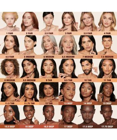 CHARLOTTE TILBURY Beautiful Skin Radiant Concealer - Shade 9.5 | Brighten & Correct Imperfections - Buy Online on GoSupps.com
