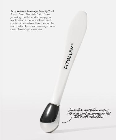 FITGLOW Beauty Natural Birch Blemish Balm | Vegan Clean Beauty | Woman-Owned | 0.5 oz (15 ml) - International Shipping Available - Buy Online on GoSupps.com