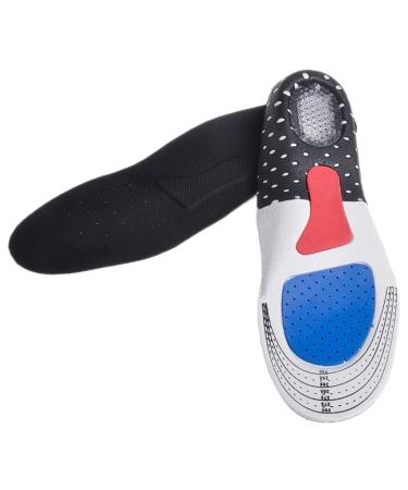Unisex Outdoor Soft Insoles Orthotic Arch Support Shoe Pad Insert Cushion for Men Women's Sports Soft Foot Care Inserts(EU 40-46)