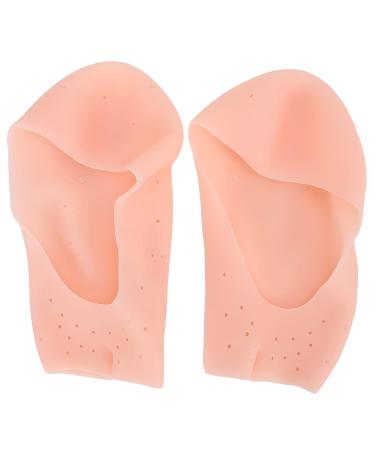 Moisturizing Silicone Socks for Dry Cracked Heels | Soft Foot Care Gel Socks | Ultimate Protection for Rough Skin - Buy Online on GoSupps.com