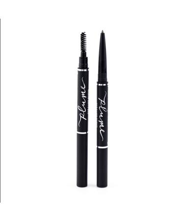 Plume - Nourish + Define Natural Brow Pencil | Clean  Plant-Based  Vegan (Chestnut Decadence)