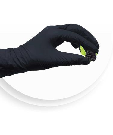 TRICARE Nitrile Exam Gloves Low Derma Chemo Drug Tested 3.5 Mil XL - 100 Pack Berry Black - Buy Online on GoSupps.com