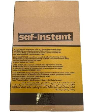 Lesaffre Saf-Instant Gold The Original Osmotolerant Yeast 10Kg | High Sugar Yeast | Making Sweet Bread - Buy Online on GoSupps.com