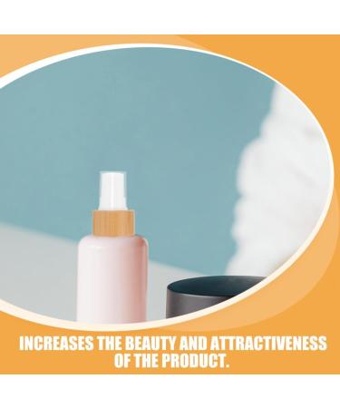 2PCS Bamboo Fine Mist Sprayer Pump Caps - Replacement Pump Tops for Perfume Essential Oil & Cosmetic Spray Bottles | International Shipping Available - Buy Online on GoSupps.com