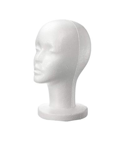 Wig head WIG Head Frisierkopf Styrofoam Head Wigsbound Frisierkopf Real Hair Exercise Head Real Hair Friseurkopf Exercise Head Frisurenkopf Wig Stand