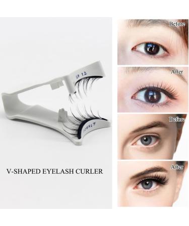Horuili Magnetic False Eyelashes Magnetic False Eyelashes with Applicator Double Magnetic False Eyelashes 3D Magnetic False Eyelashes Reusable No Eyeliner Waterproof - Buy Online on GoSupps.com