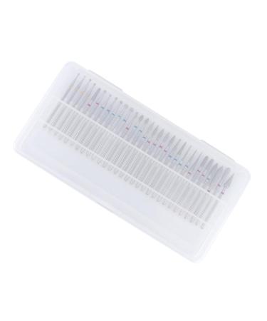 1 Box Nail Drill Manicure Filer Manicure Tools Nail Care Polishing Drill Nail Drill Manicure Head Acrylic Nail File Drill Bit Nail Art Kit Cylinder Head Nail Polish To Rotate Alloy