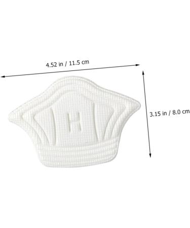 FOMIYES Heel Grips - 6 Pairs of Comfort Pads for Loose Men's Shoes & High Heels - Black & White Heel Stickers for Men & Women - Buy Online on GoSupps.com