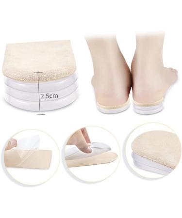 FOMIYES Height Increase Insole | Invisible Heel Lift Inserts for Extra Height | Comfort & Support - Buy Online on GoSupps.com