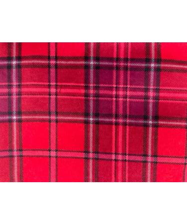 NuggleBuddy Lipstick Plaid Flannel Rice Pack | Chamomile & Rosemary Aromatherapy | Microwaveable & Organic | Great Gift Idea - Buy Online on GoSupps.com