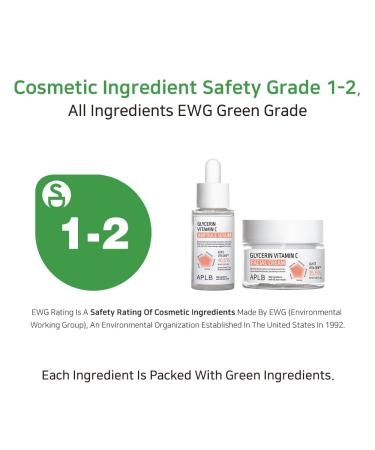 APLB Glycerin Vitamin C Facial Cream | GLYCE VITA CEN 35.5% 1.86 FL.OZ/Korean Skincare Soothing Moisture retention Elasticity care Revitalize for gentle and improve skin texture - Buy Online on GoSupps.com