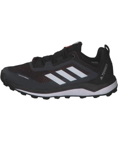 adidas Unisex Kids Terrex Agravic Flow Primegreen Trail Running Shoes - Core Black Crystal White Solar Red - Size 38 2/3 EU - International Shipping Available - Buy Online on GoSupps.com