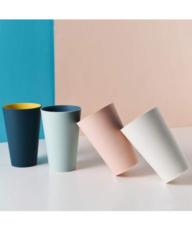 TOPBATHY Simple Bathroom Cup - Stylish Family Toothbrush Tumbler - White | International Shipping - Buy Online on GoSupps.com