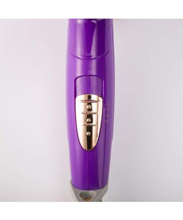 Folding Hairdryer 1000W Powerful Hair Dryer Portable Travel Fast Drying Hair Lightweight Quiet Blow Dryer Hot/Cold DC Motor with Compact Small Mini Hair Dryer for Household Dorm Room Purple small gift - Buy Online on GoSupps.com