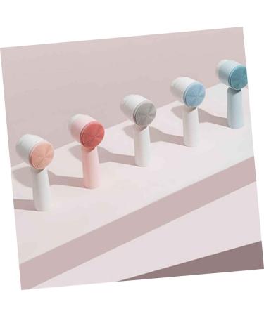 Beavorty Facial Brush Handheld Brush Silicone Bristles Soft Brush Clean Blue 5.5X12.5cm - Buy Online on GoSupps.com