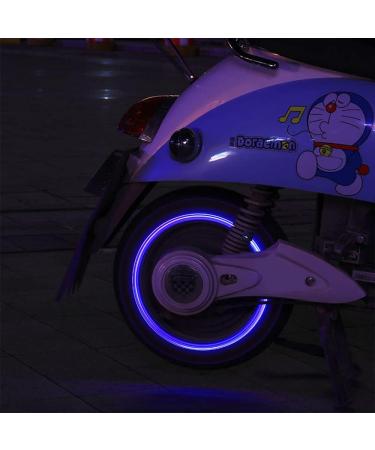 Naveso Bright Valve Caps - 12 PC Bike Tire Lighting Accessories with Intelligent Sensors for Cars & Motorcycles - Buy Online on GoSupps.com