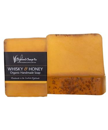 The Highland Soap Company  Organic Handmade Soap  5.3oz (Whisky & Honey)