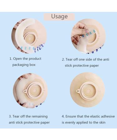 Shanzhinan 20PCS Ostomy Supplies | Elastic Barrier Strips for Colostomy Bags - International Shipping Available - Buy Online on GoSupps.com