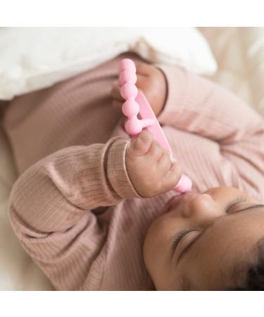 Bella Tunno Happy Teether for Girls - Non-Toxic BPA Free Teething Ring | Soothe Gums with Easy Grip Silicone Toy - Buy Online on GoSupps.com