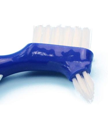 Prosthesis Cleaning Brush Set | 3 Hard Brushes for Optimal Care & Ergonomic Design - Buy Online on GoSupps.com