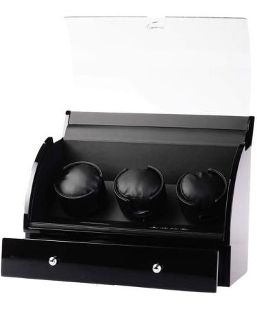 3+3WatchesAutomaticWatchWinderDisplayWoodenStorageCaseGlossWristWatchWinderRotatorSilentMotorwithDrawer Needed - Buy Online on GoSupps.com