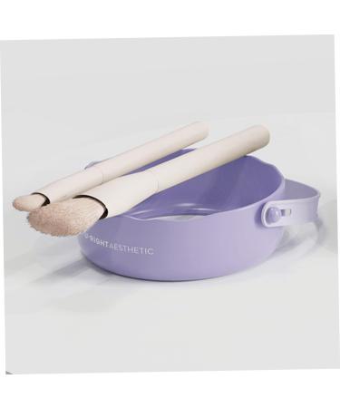 Ipetboom Sponge Purple Detergent Brush Cleaning Bowl Cleaning pad Silicone Makeup Brush Brush Cleaning mat Brush Makeup Brush TPR Sink mat Makeup Brush Sink mat Gloves Clean - Buy Online on GoSupps.com