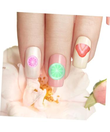 DOITOOL 2 Sets Clay Fruit Slice 3d Nail Art Sequins Nativity Ornaments Christmas Manicure Stickers Craft Nail Art Slice Nail Art Fruit Slices Decor Clayslice Nail Art - Buy Online on GoSupps.com